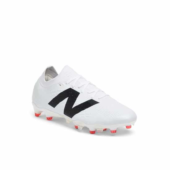 New Balance Tekela V4+ Pro Low Firm Ground Football Boots Бяло/Черно Футболни стоножки