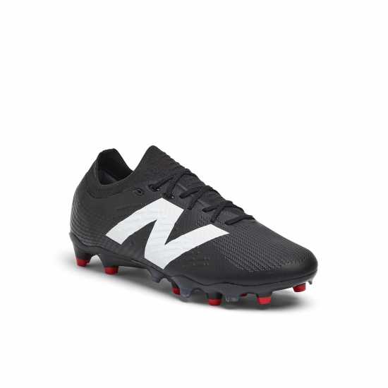 New Balance Tekela V4+ Pro Low Firm Ground Football Boots Черно/Бяло Футболни стоножки