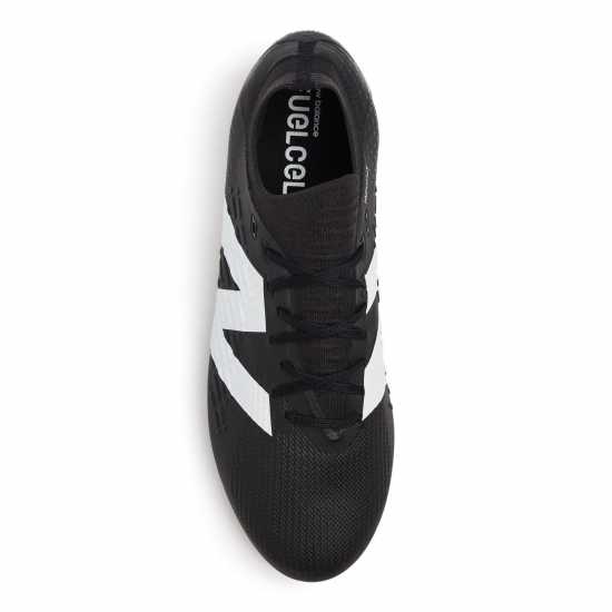 New Balance Tekela V4+ Pro Low Firm Ground Football Boots Черно/Бяло Футболни стоножки