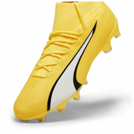 Puma Ultra Pro Firm Ground Football Boots Жълто Футболни стоножки