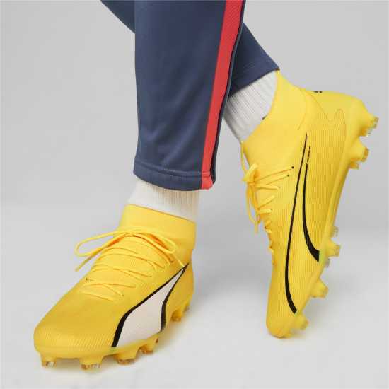 Puma Ultra Pro Firm Ground Football Boots Жълто Футболни стоножки