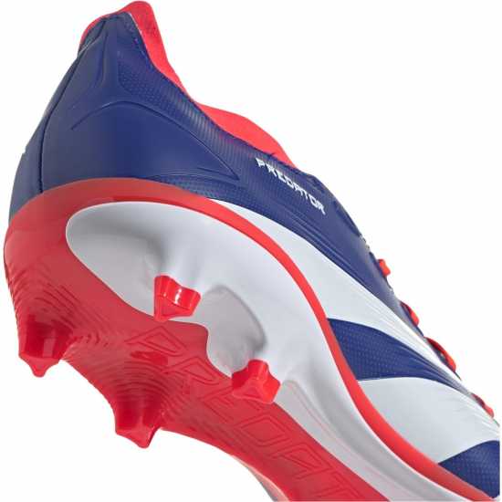 Adidas Predator 24 League Firm Ground Boots Син/Бял/Червен Футболни стоножки