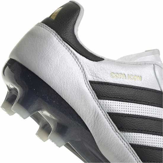 Adidas Copa Icon Pro Firm Ground Boots Бяло/Черно/Злато Футболни стоножки