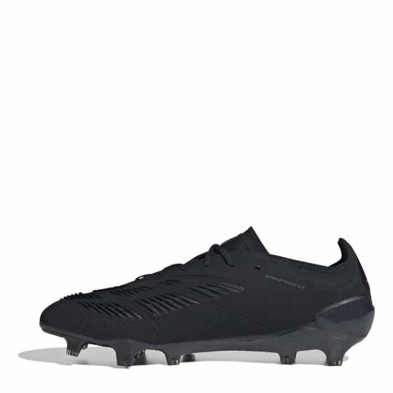 Adidas Predator 24 Elite Low Firm Ground Football Boots Black/Grey Футболни стоножки