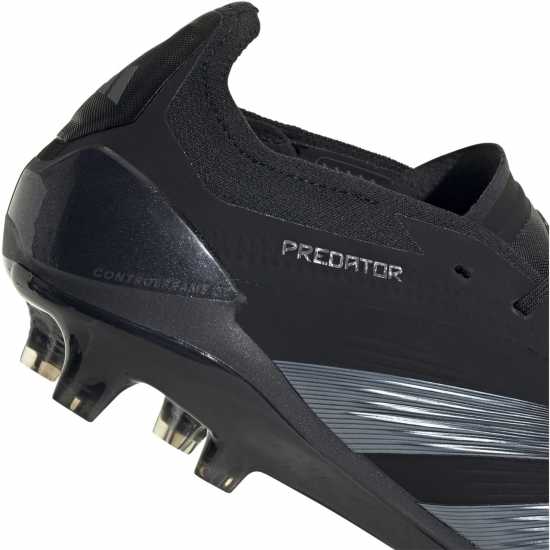 Adidas Predator 24 Elite Low Firm Ground Football Boots Black/Grey Футболни стоножки