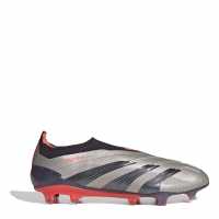 Adidas 24 Predator Elite Firm Ground Football Boots Сребро/Черно 