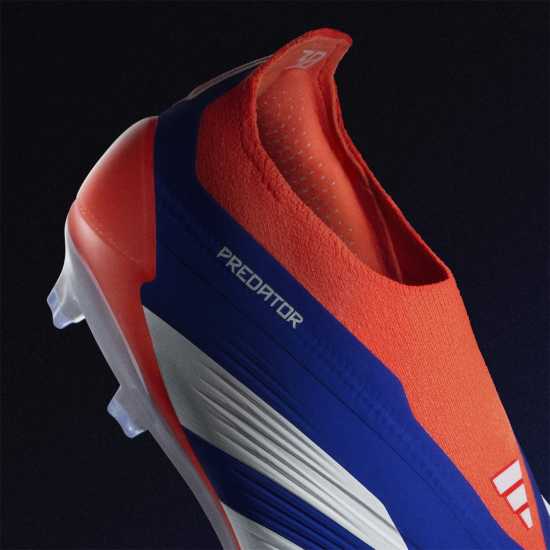 Adidas 24 Predator Elite Firm Ground Football Boots Син/Бял/Червен Футболни стоножки