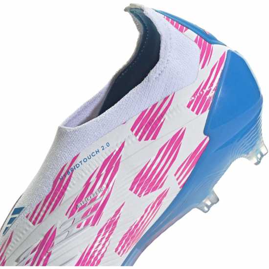 Adidas 24 Predator Elite Firm Ground Football Boots Бяло/Розово Футболни стоножки