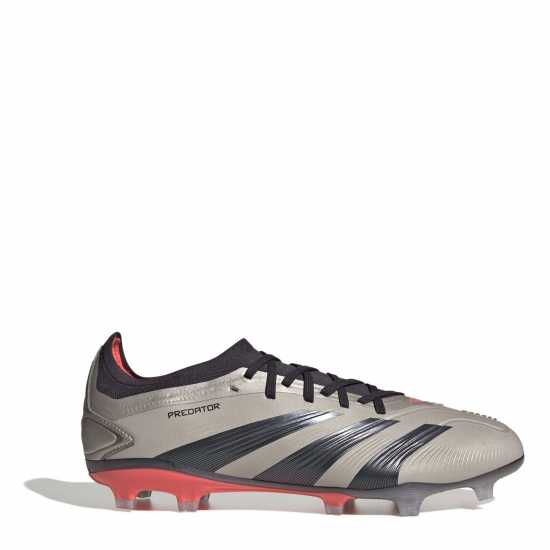 Adidas Predator 24 Pro Firm Ground Boots Silver/Black 