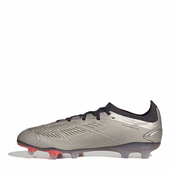 Adidas Predator 24 Pro Firm Ground Boots Silver/Black 