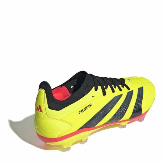 Adidas Predator 24 Pro Firm Ground Boots Жълто/Черно/Червено Футболни стоножки