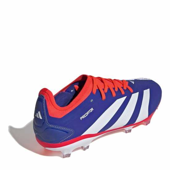 Adidas Predator 24 Pro Firm Ground Boots Син/Бял/Червен Футболни стоножки