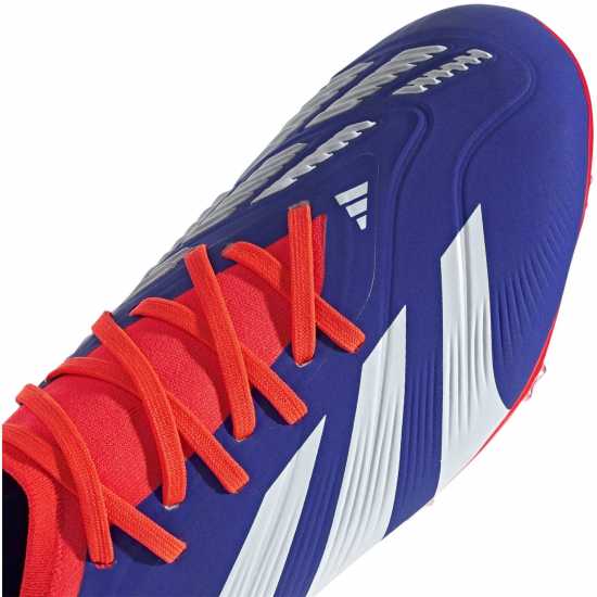 Adidas Predator 24 Pro Firm Ground Boots Син/Бял/Червен Футболни стоножки