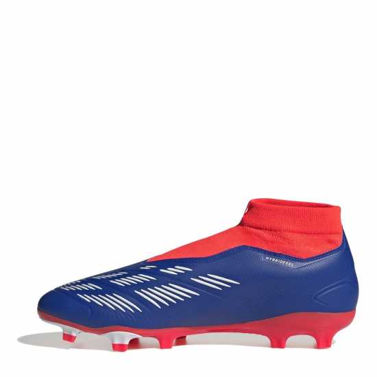 Adidas Predator 24 League Laceless Firm Ground Football Boots Син/Бял/Червен Футболни стоножки