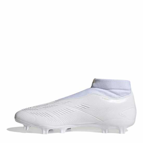 Adidas Predator 24 League Laceless Firm Ground Football Boots Бяло/Златно/Бежово Футболни стоножки