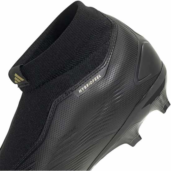 Adidas Predator 24 League Laceless Firm Ground Football Boots Основно Черно/Карбон Футболни стоножки