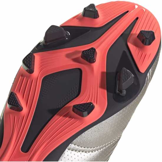 Adidas Predator 24 Club Flexible Ground Football Boots Сребро/Черно Детски маратонки футбол в зала