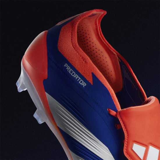 Adidas Predator Elite Foldover Tongue Firm Ground Football Boots Син/Бял/Червен Футболни стоножки