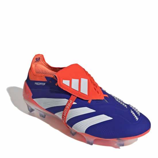 Adidas Predator Elite Foldover Tongue Firm Ground Football Boots Син/Бял/Червен Футболни стоножки