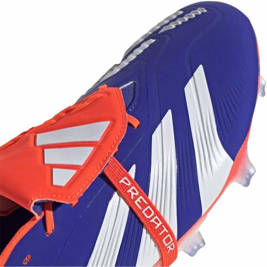 Adidas Predator Elite Foldover Tongue Firm Ground Football Boots Син/Бял/Червен Футболни стоножки