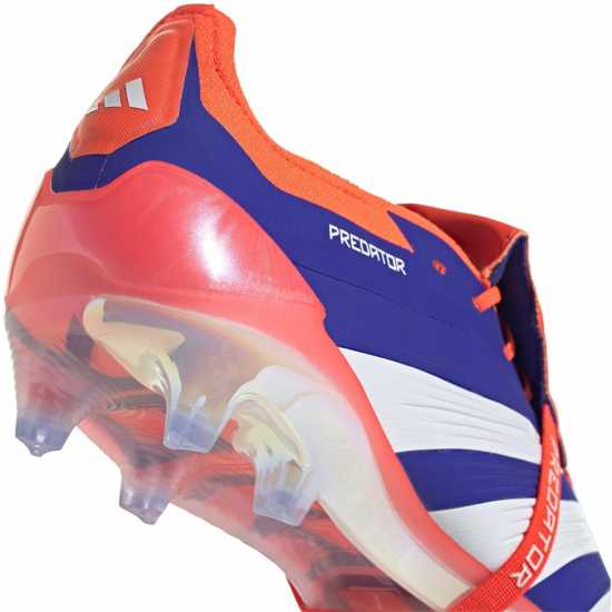 Adidas Predator Elite Foldover Tongue Firm Ground Football Boots Син/Бял/Червен Футболни стоножки