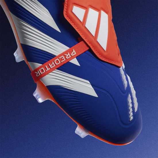 Adidas Predator Elite Foldover Tongue Firm Ground Football Boots Син/Бял/Червен Футболни стоножки