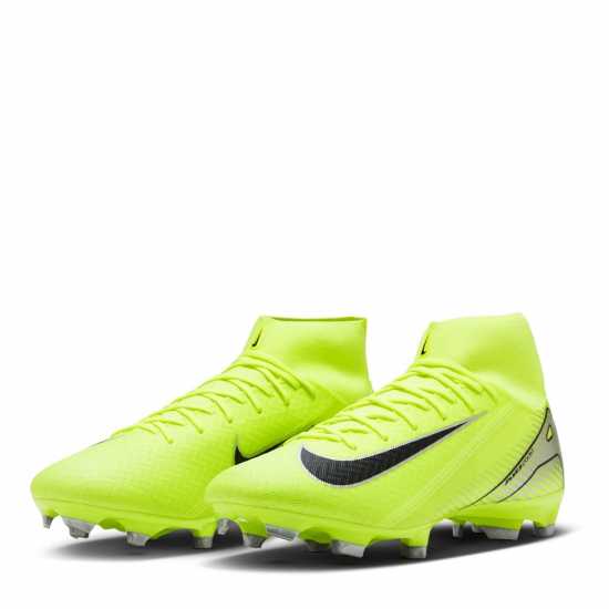 Nike Zoom Mercurial Superfly 10 Academy Firm Ground Football Boots Волт/Черен 