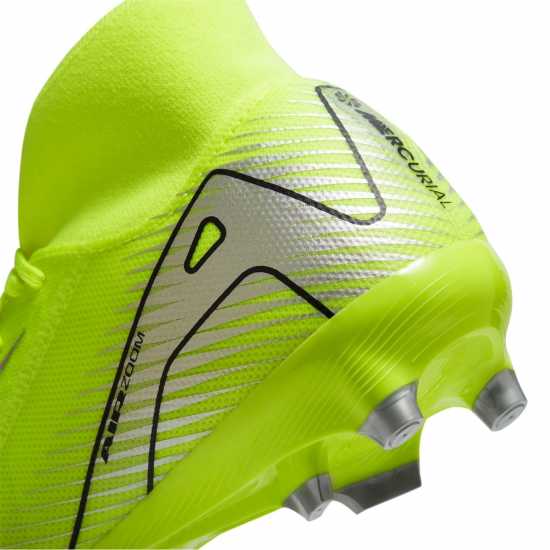 Nike Zoom Mercurial Superfly 10 Academy Firm Ground Football Boots Волт/Черен 