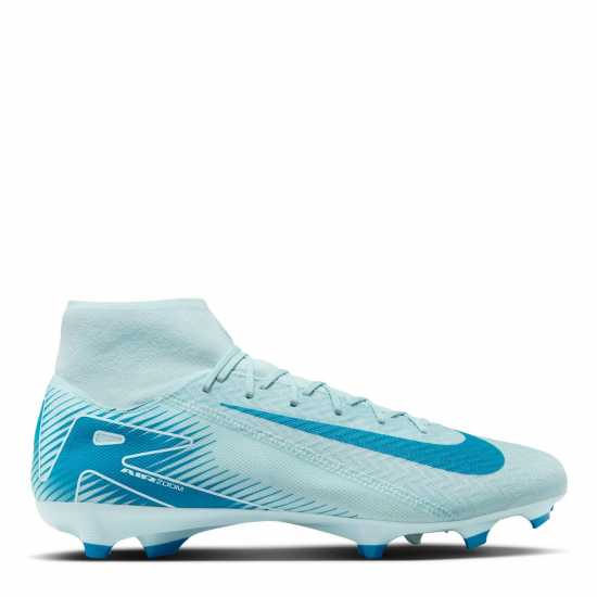 Nike Zoom Mercurial Superfly 10 Academy Firm Ground Football Boots Синьо/Балтийско Футболни бутонки