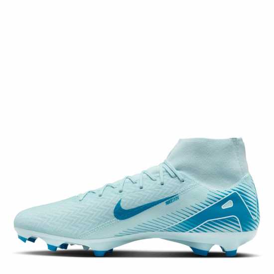 Nike Zoom Mercurial Superfly 10 Academy Firm Ground Football Boots Синьо/Балтийско Футболни бутонки