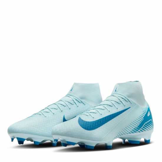 Nike Zoom Mercurial Superfly 10 Academy Firm Ground Football Boots Синьо/Балтийско Футболни бутонки