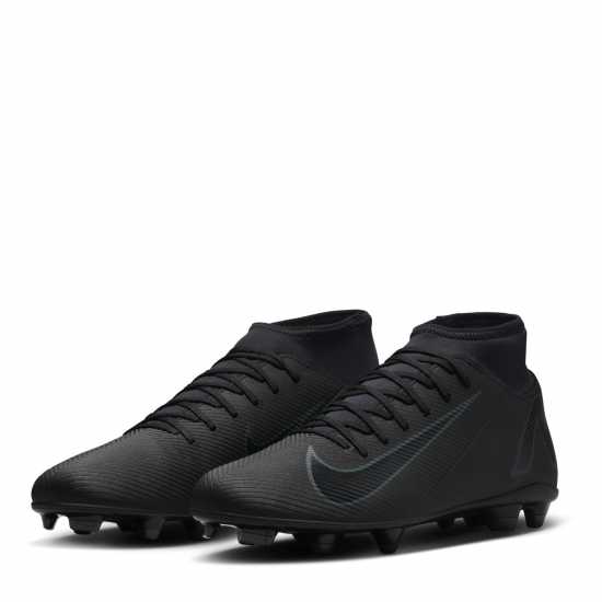 Nike Mercurial Superfly 10 Club Firm Ground Football Boots Черно/Зелено Футболни стоножки