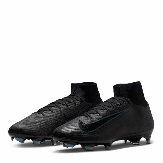 Nike Mercurial Superfly 10 Elite Firm Ground Football Boots Черно/Зелено Футболни стоножки