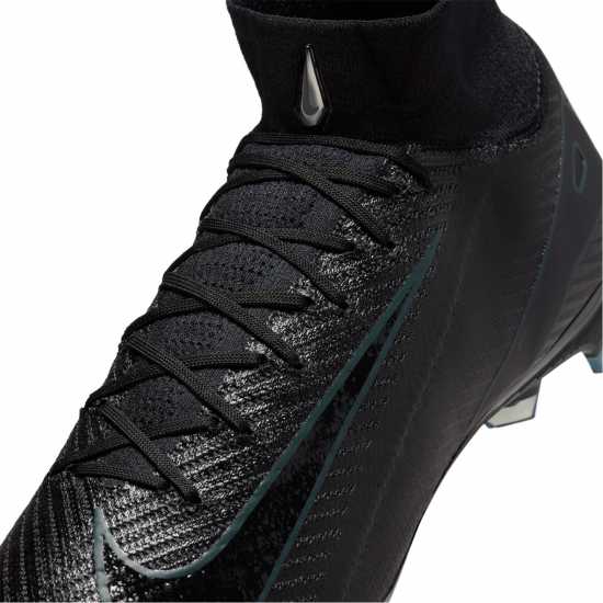 Nike Mercurial Superfly 10 Elite Firm Ground Football Boots Черно/Зелено Футболни стоножки