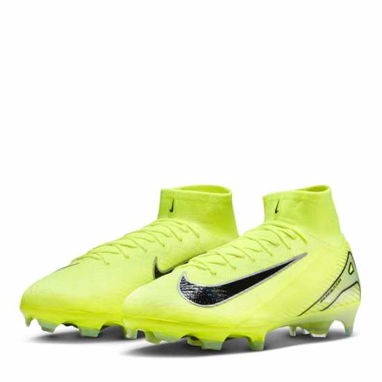 Nike Mercurial Superfly 10 Elite Firm Ground Football Boots Волт/Черен 