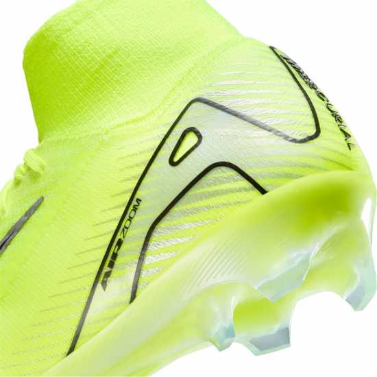 Nike Mercurial Superfly 10 Elite Firm Ground Football Boots Волт/Черен 