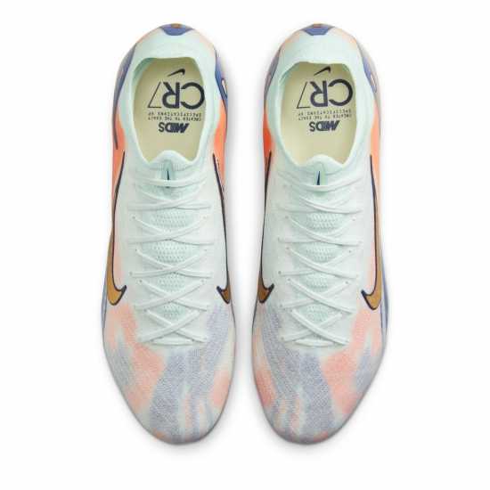 Nike Mercurial Vapor 16 Elite Firm Ground Football Boots Зелено/Бяло 