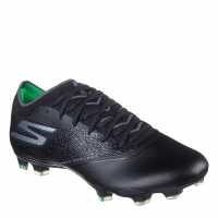 Skechers Razor Diamond Firm Ground Football Boots Черно/сребро Футболни стоножки