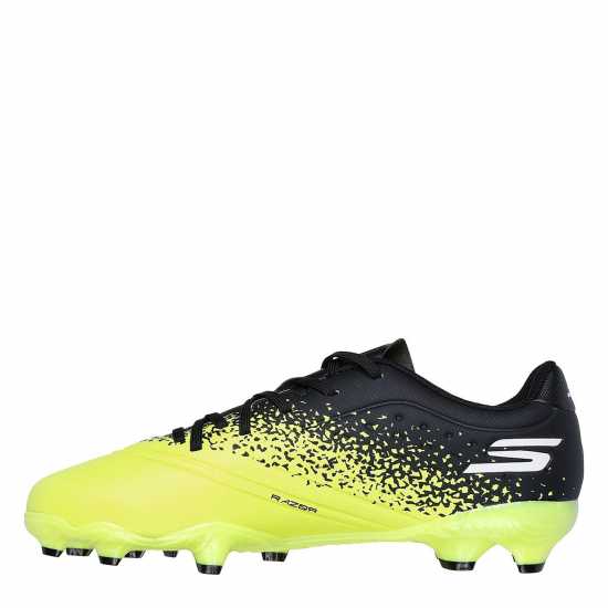 Skechers Razor Gold Firm Ground Football Boots Жълто/Черно Футболни бутонки