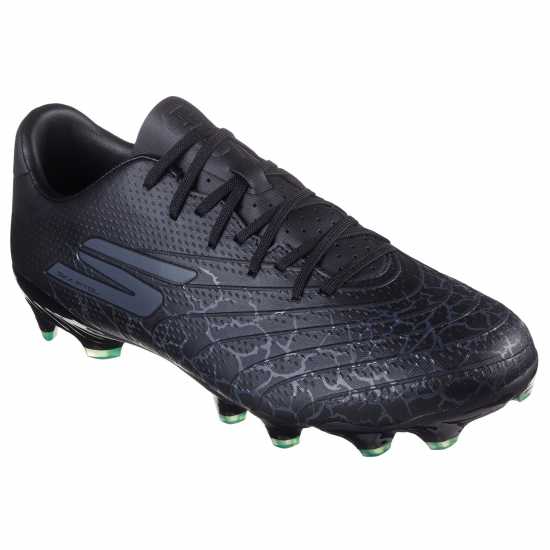 Skechers Skx_01 Gold Firm Ground Football Boots Черно/сребро Футболни стоножки