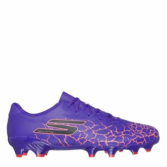 Skechers Skx_01 Gold Firm Ground Football Boots Лилаво/Черно Футболни стоножки