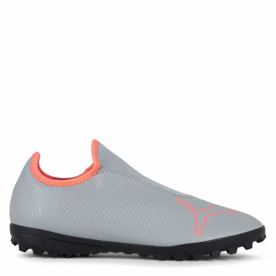 Puma Finesse Firm Ground Football Boots Grey/Orange Футболни стоножки