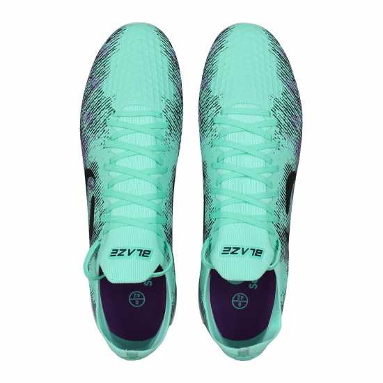 Sondico Blaze Firm Ground Football Boots Turquoise 