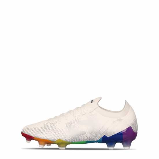 Sondico Blaze Firm Ground Football Boots White/Multi 