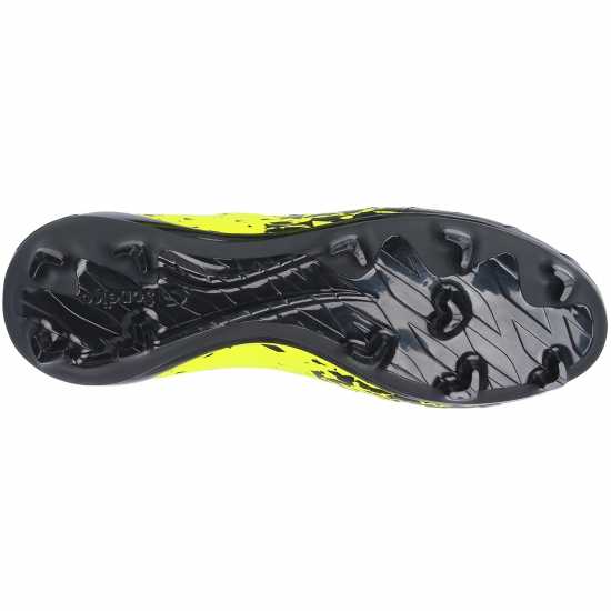 Sondico Blaze Firm Ground Football Boots Black/Yellow Футболни стоножки