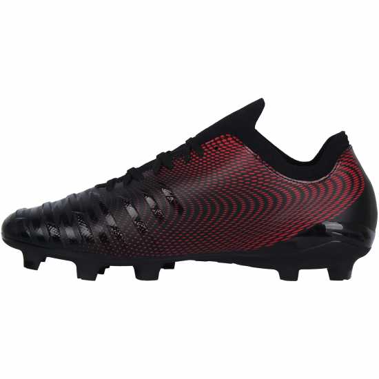 Sondico Blaze Firm Ground Football Boots Черно/Червено Футболни стоножки