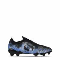 Sondico Blaze Firm Ground Football Boots Черно/Синьо Футболни стоножки