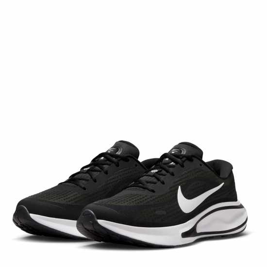 Nike Journey Run Men's Road Running Shoes Черно/Бяло Мъжки високи кецове