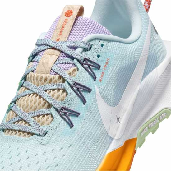 Nike ReactX Pegasus Trail 5 Women's Trail Running Shoes Glacier Bue Дамски туристически обувки