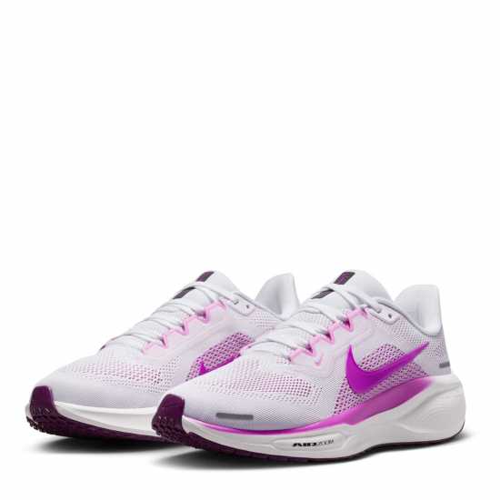 Nike Pegasus 41 Road Running Shoes Womens Бяло/Виолетово 